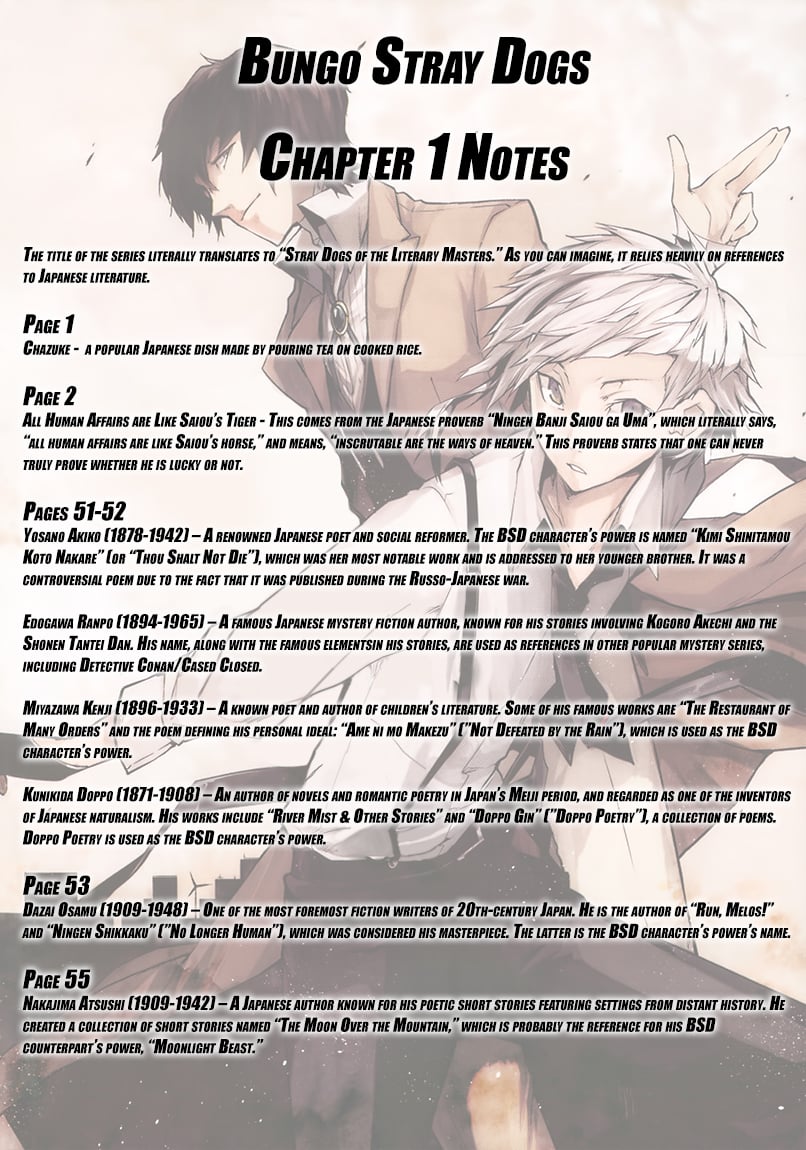 Bungou Stray Dogs, Chapter 1 image 54